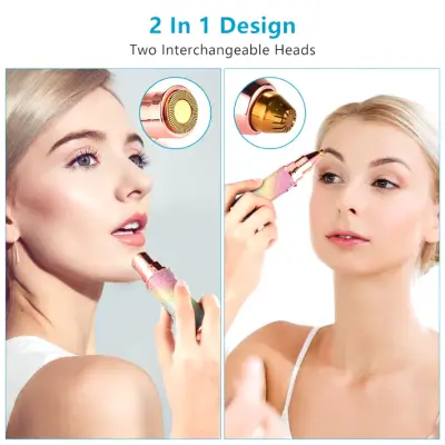 2in1 Rechargeable Electric Eyebrow Trimmer
